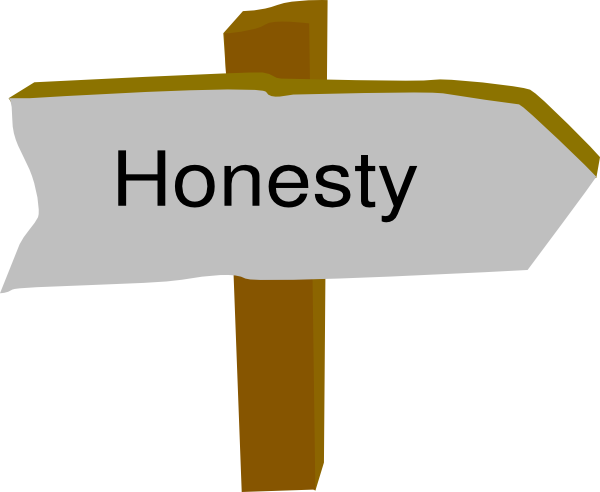honesty clipart