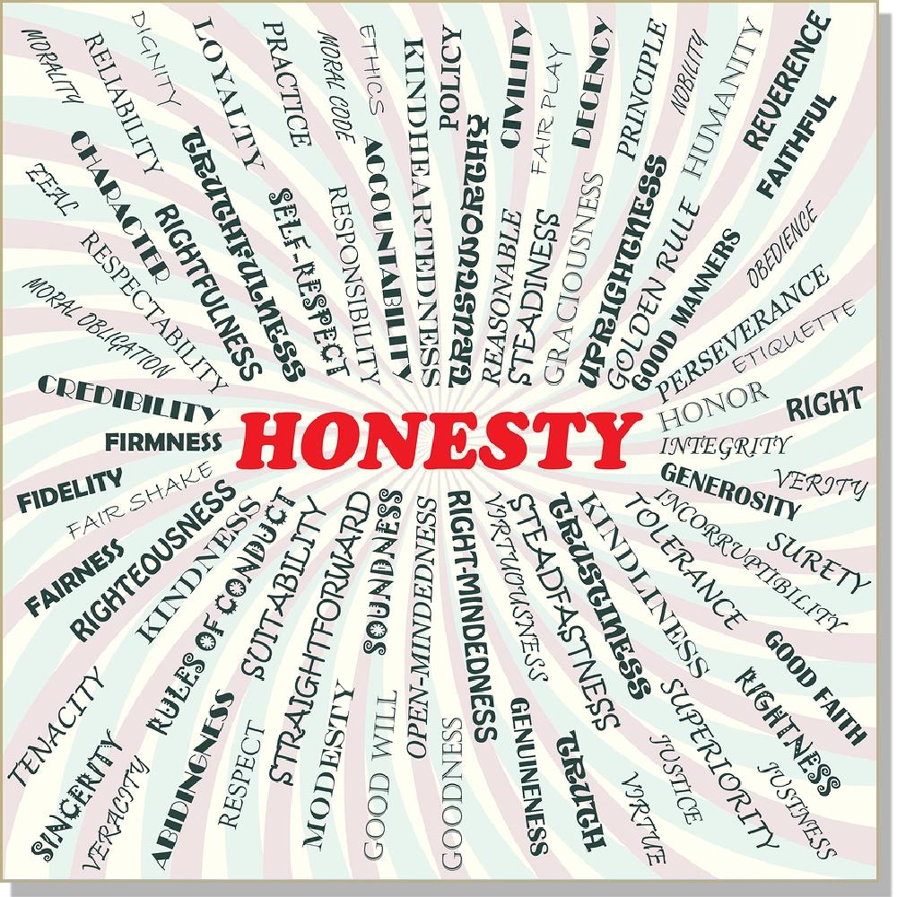 I am honest subliminal. Honesty clipart accountable