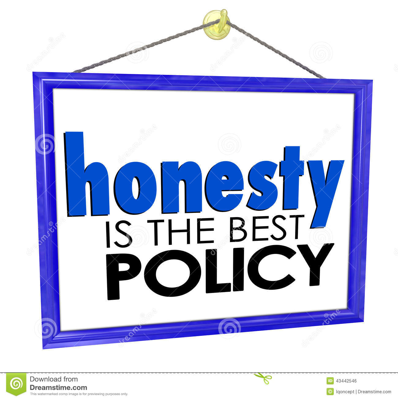 honesty clipart banner