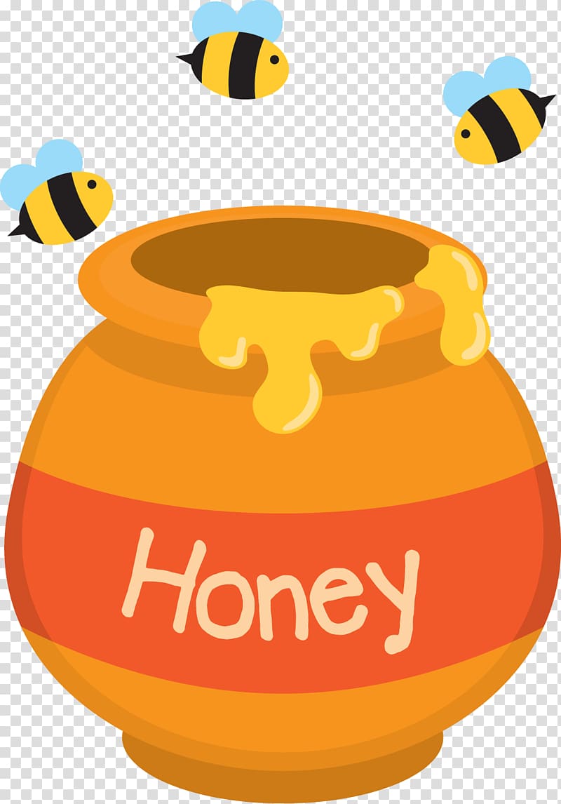 honey clipart background