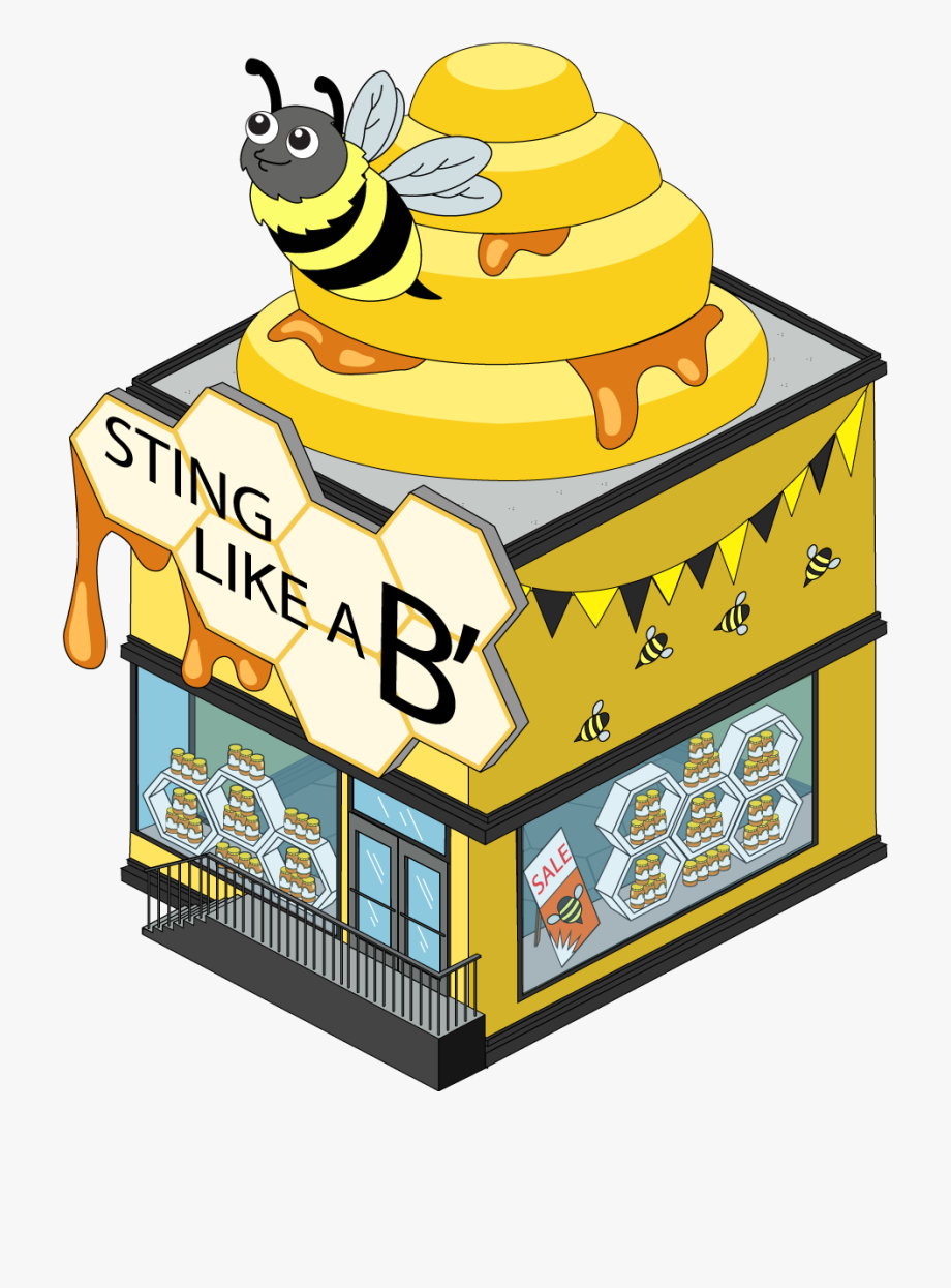 honey clipart bee family