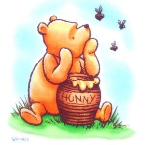 Honey clipart classic pooh. Bear and pot elizabeth