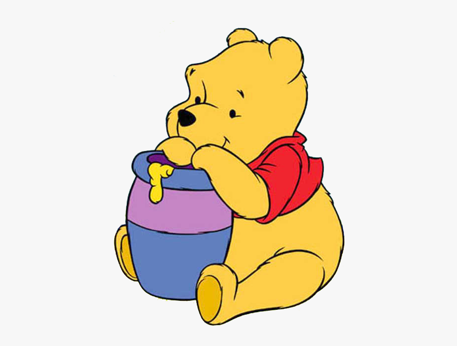 Winnie the pot holding. Honey clipart classic pooh