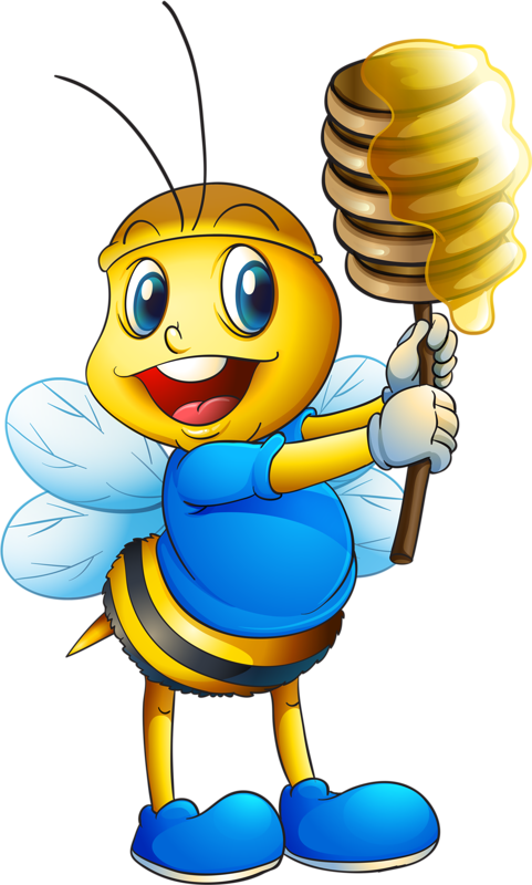 Kids clipart bee. Abeilles png scrap booking