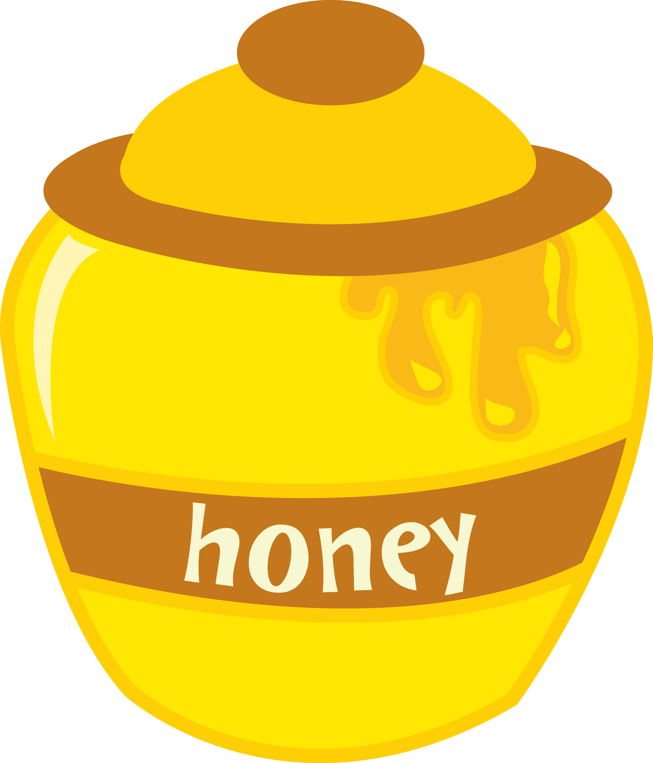 honey clipart food