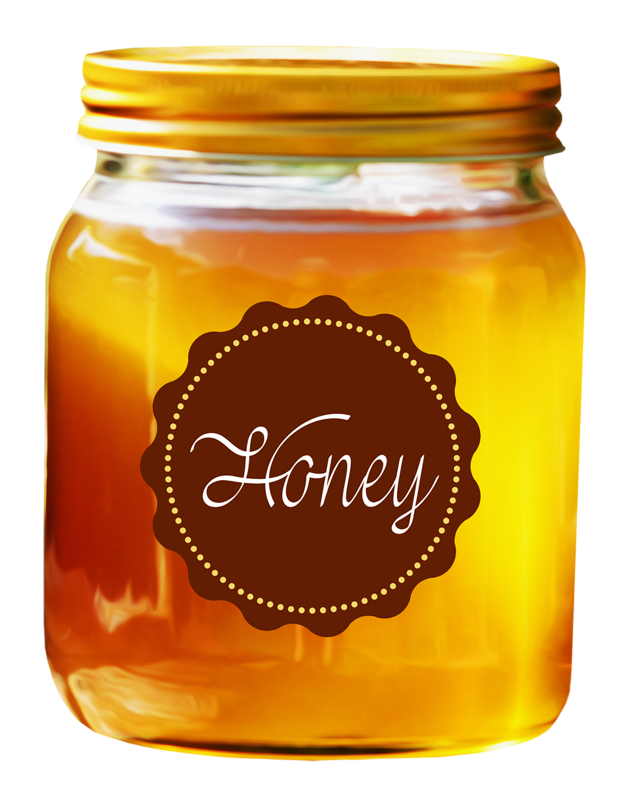 honey clipart label