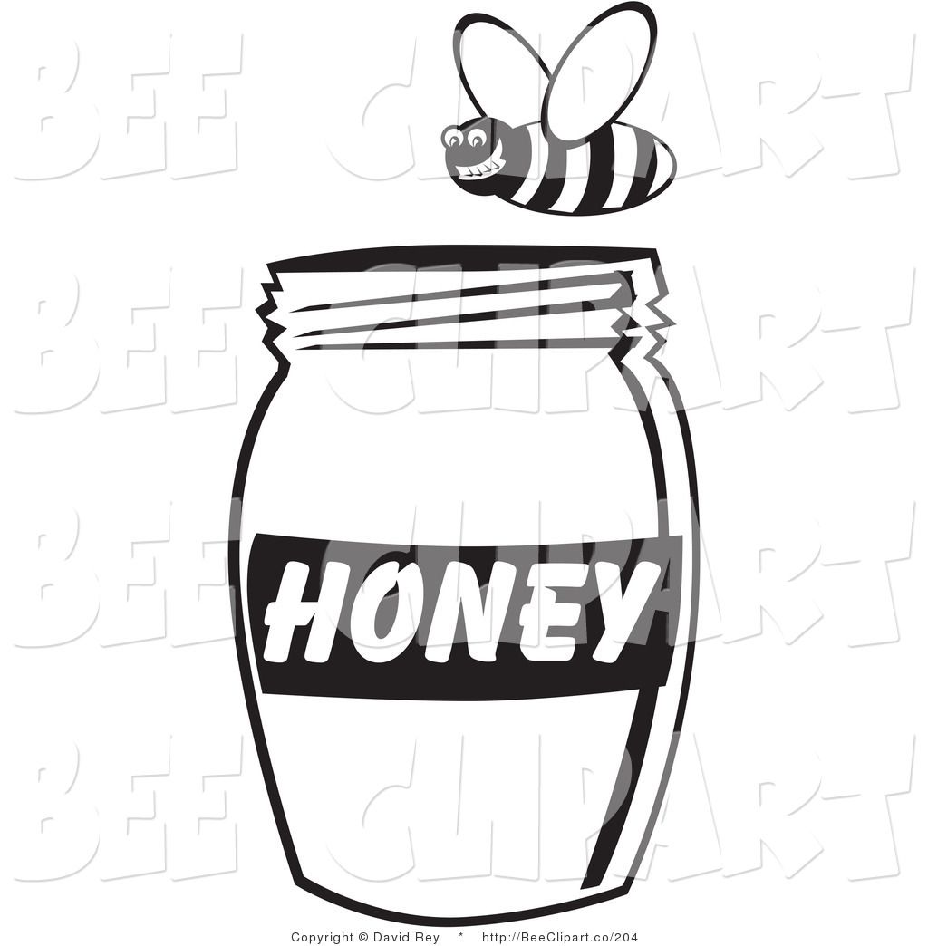 honey clipart outline