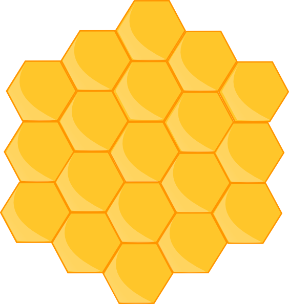 honeycomb clipart