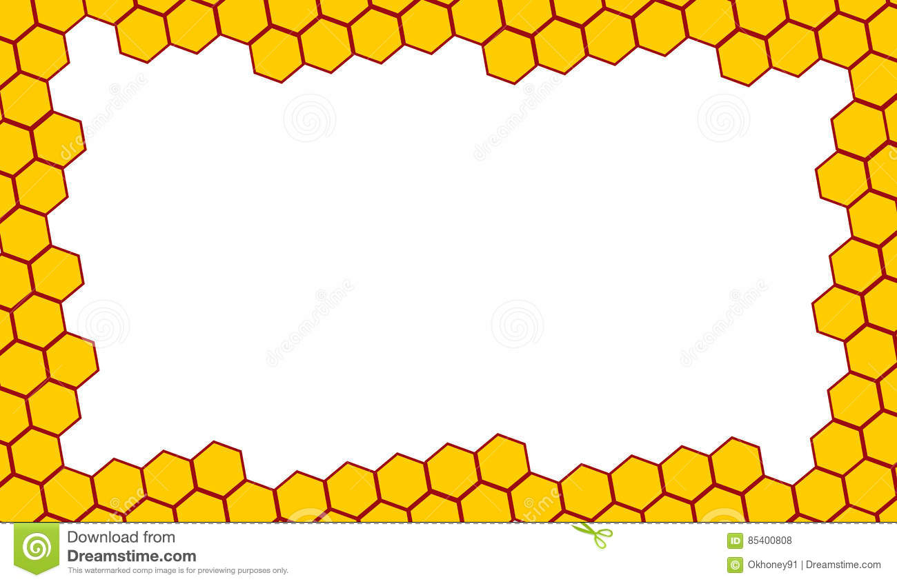 honeycomb clipart border
