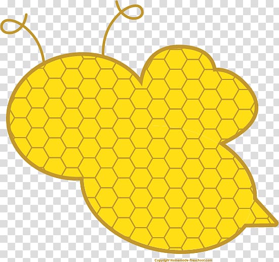 honeycomb clipart yellow