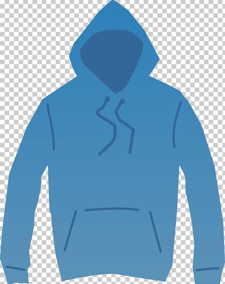 Hoodie clipart hood. Neck font png blue