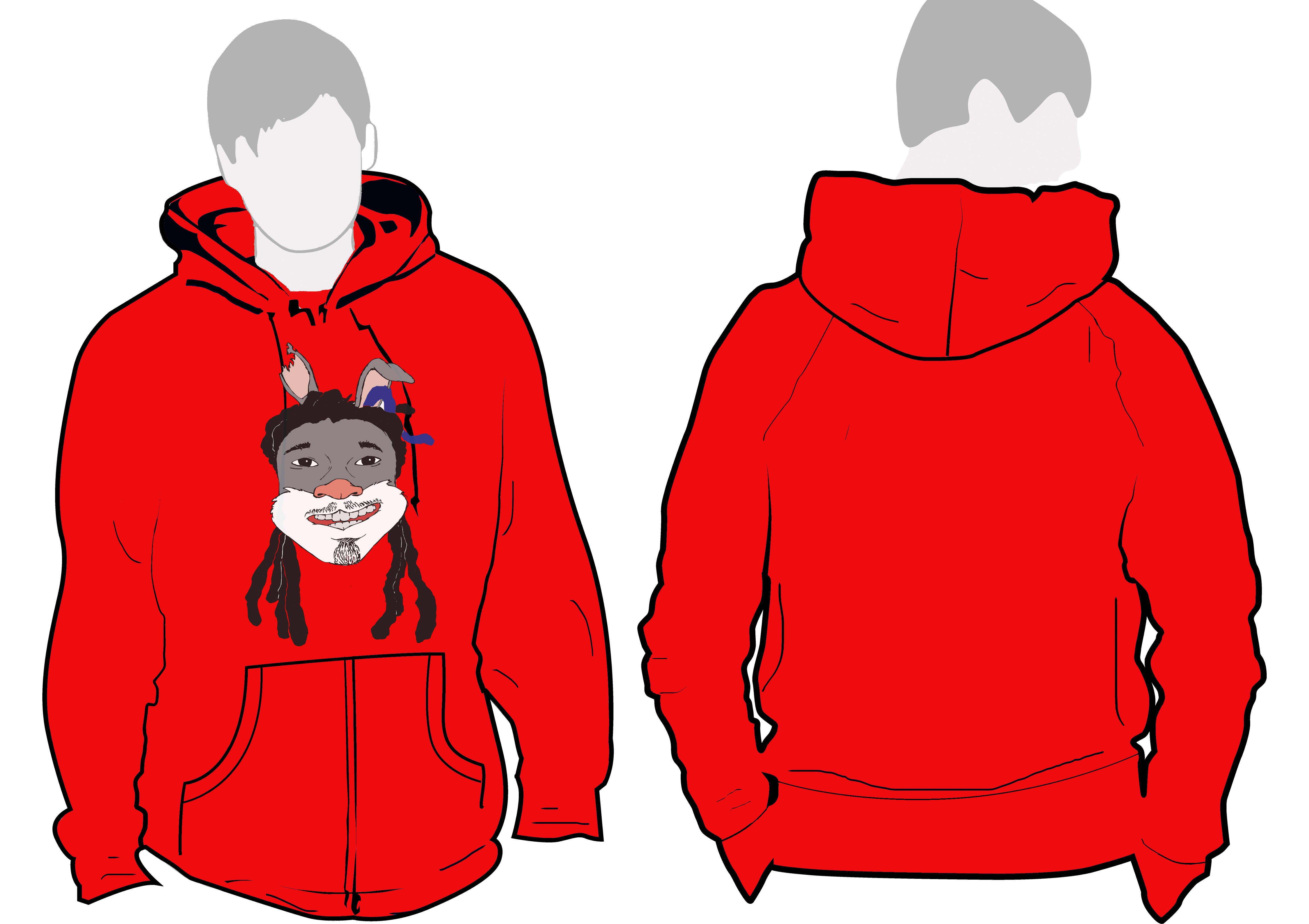 Hoodie clipart red hoodie, Hoodie red hoodie Transparent FREE for