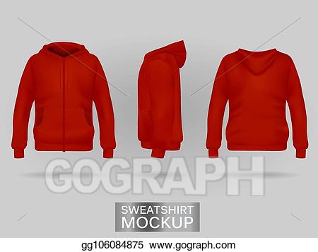 hoodie clipart red hoodie