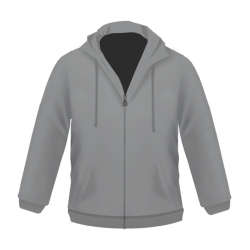 hoodie clipart zippered