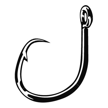 Fish . Hook clipart