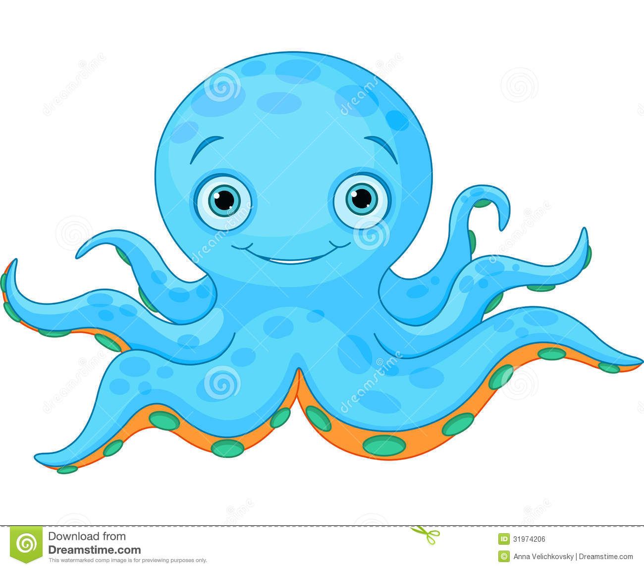 hook clipart baby octopus