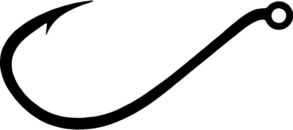 Hook clipart double. Fishing heart free download