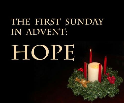 hope clipart advent week 1