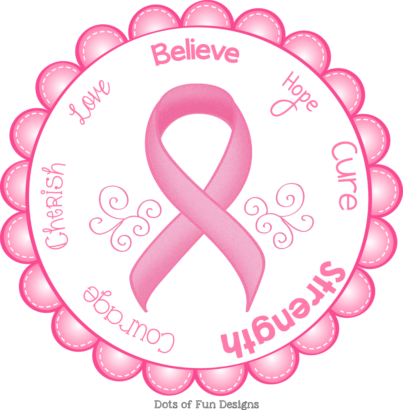 hope clipart breast cancer