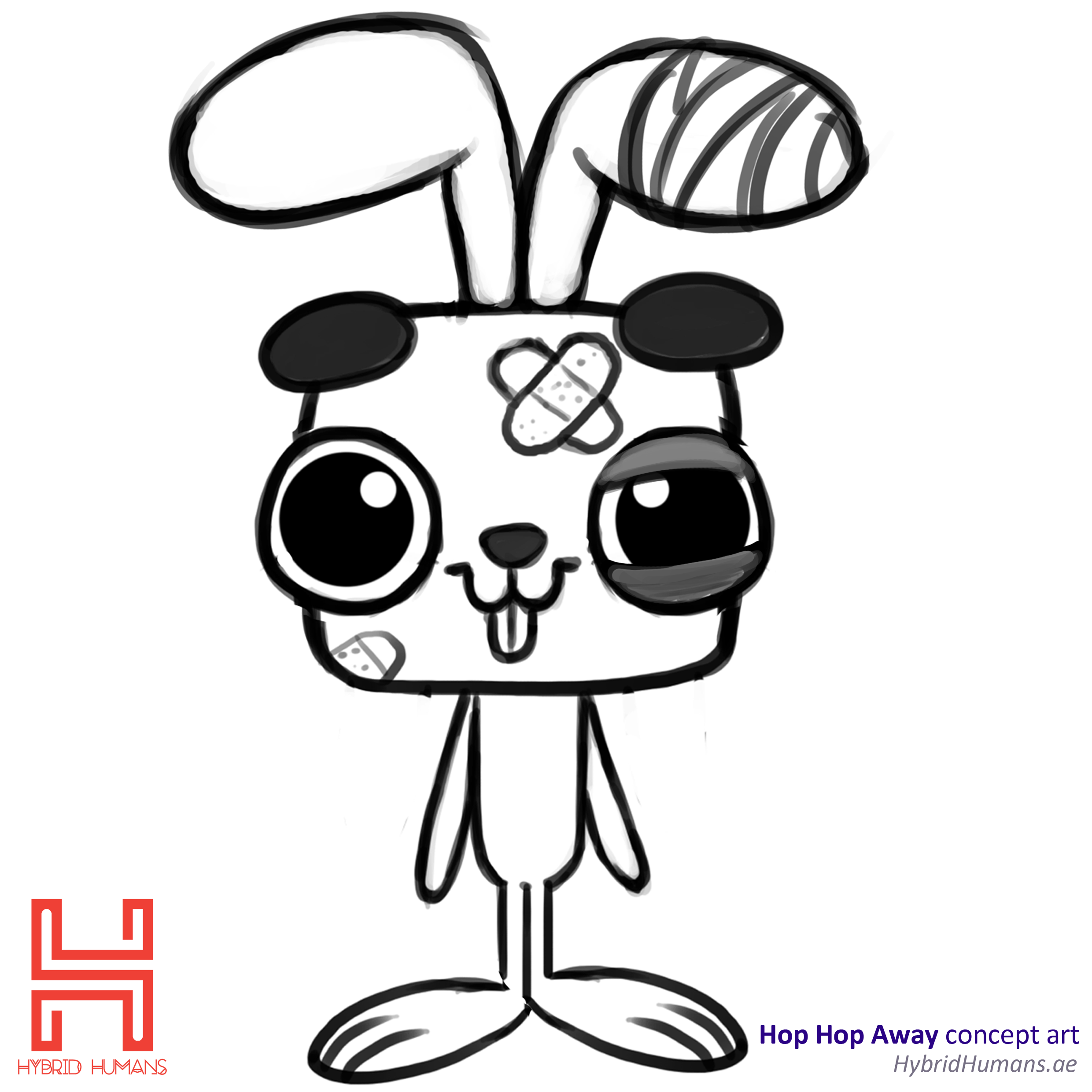 hops clipart drawing