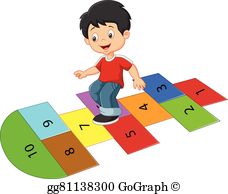 Clip art royalty free. Hops clipart hopscotch