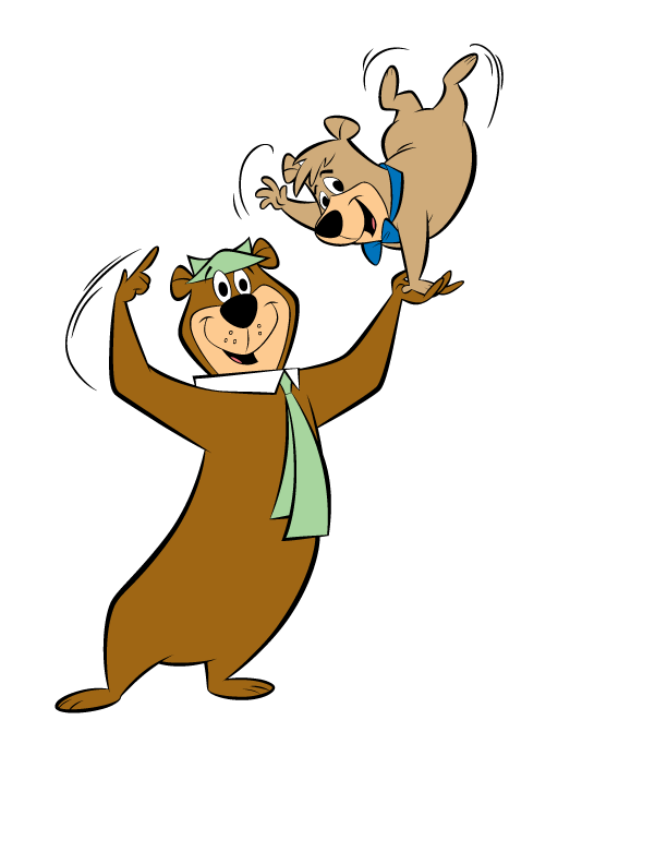 Hops clipart potato sack race. Yogi bear s jellystone