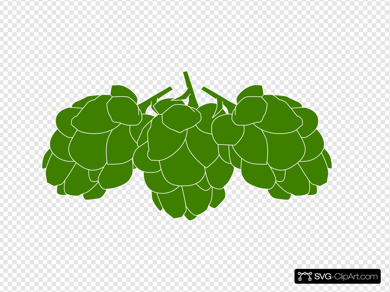Clip art icon and. Hops clipart svg