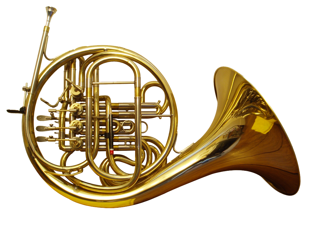 Brass png transparent images. Horn clipart band instrument
