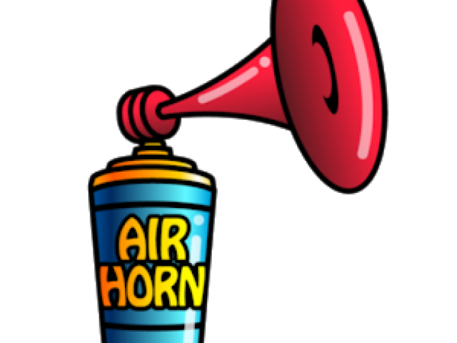horn clipart blowhorn