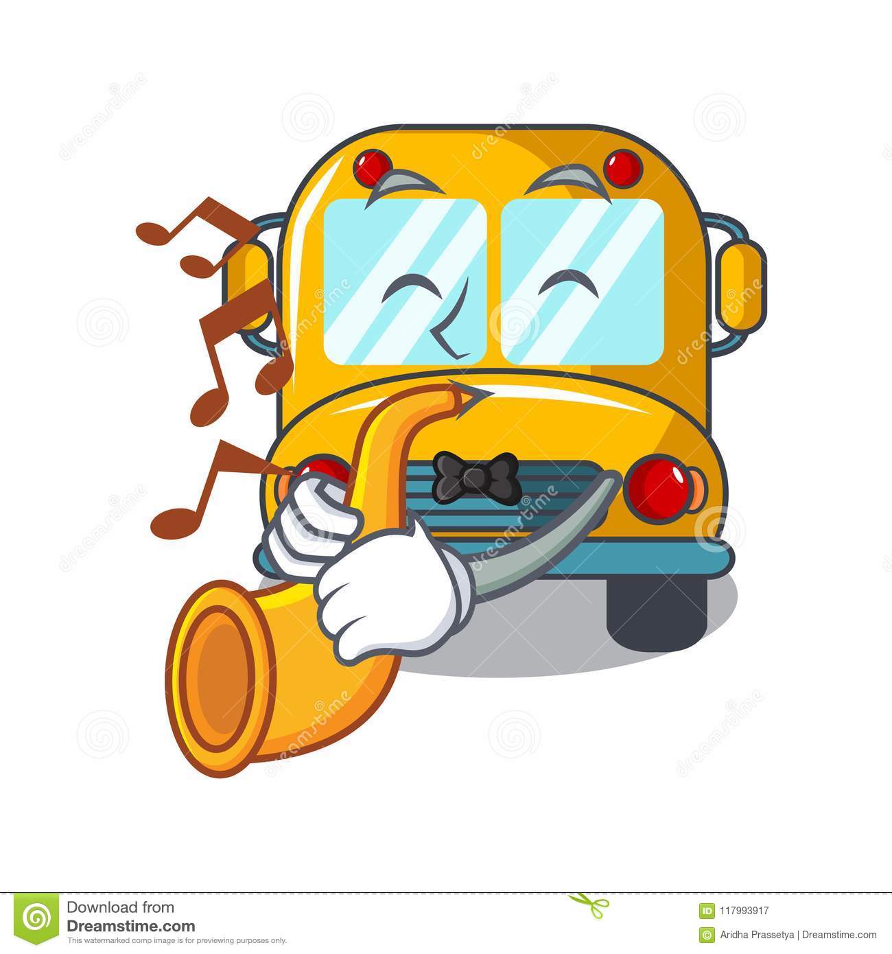 horn clipart bus horn