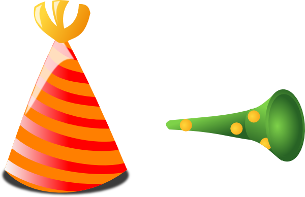 Horn clipart celebration. Free party cliparts download