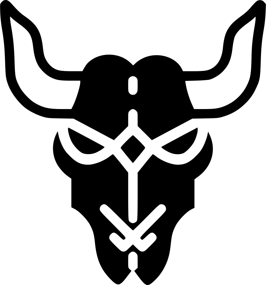 Download Horn clipart cow skull, Horn cow skull Transparent FREE ...