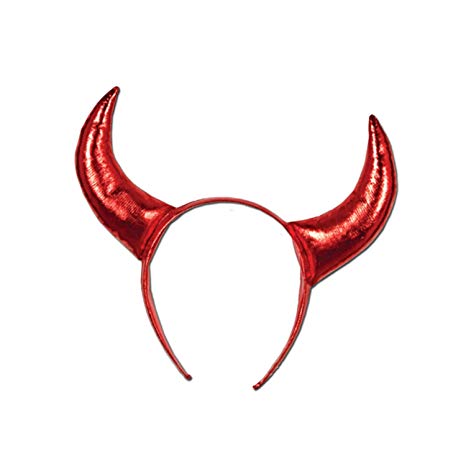 horn clipart devil eyes