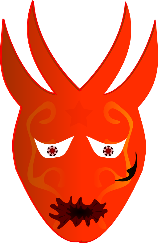 horn clipart devilish