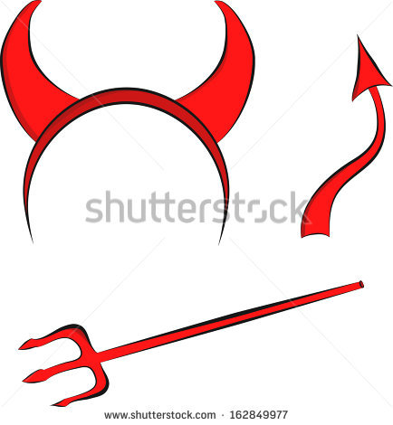 horn clipart red