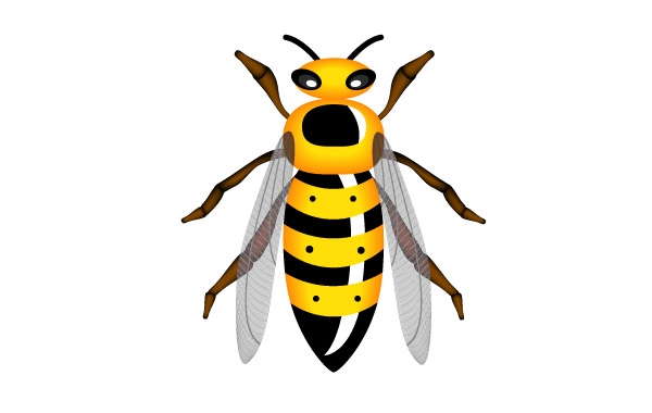 hornet clipart cute