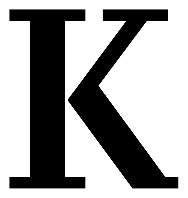 Brandk k logo. Hornet clipart kalamazoo college