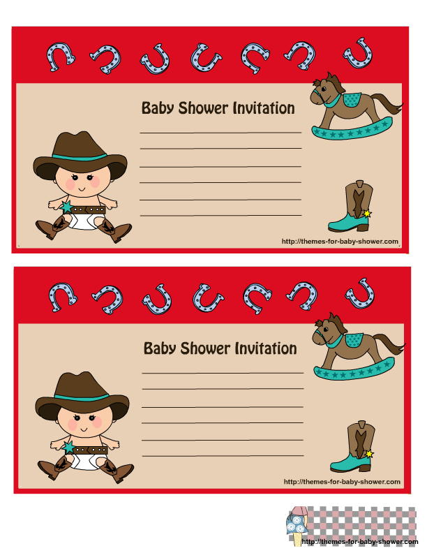 horse clipart baby shower