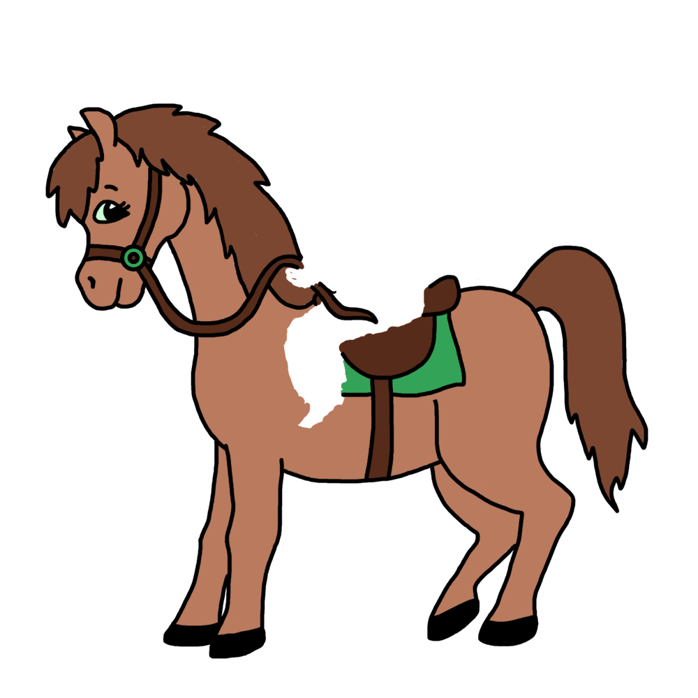 Horse clipart boy. On personalized christmas ornament