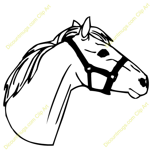 horse clipart horse head