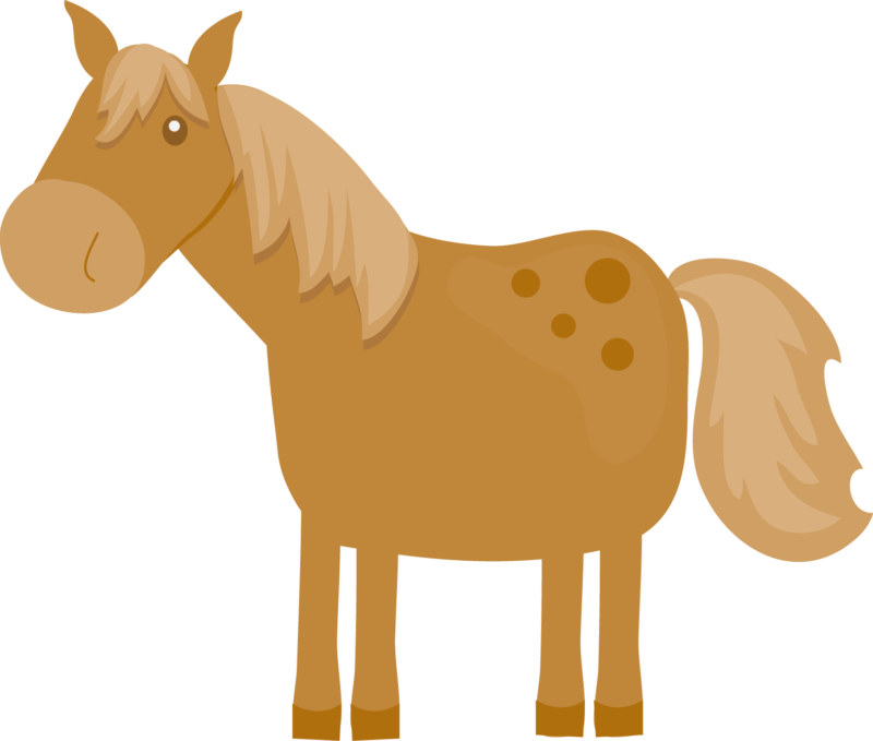 horses clipart party