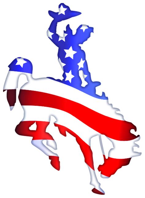 patriotic clipart horse
