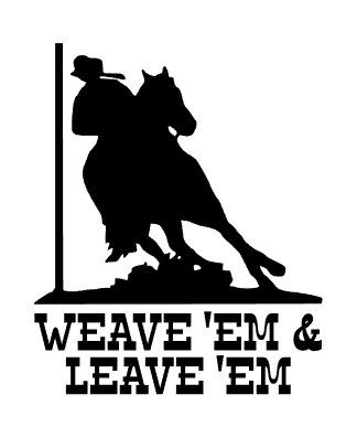 horse clipart pole bending