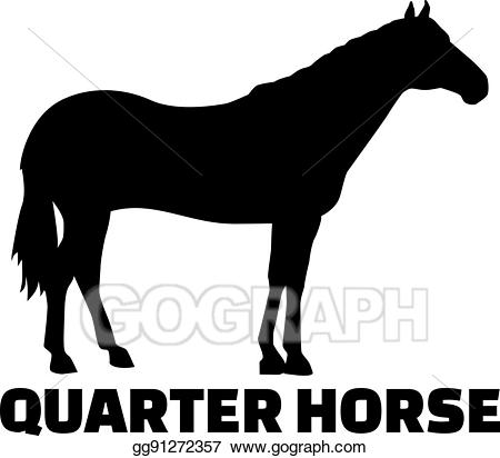 horse clipart quarter horse