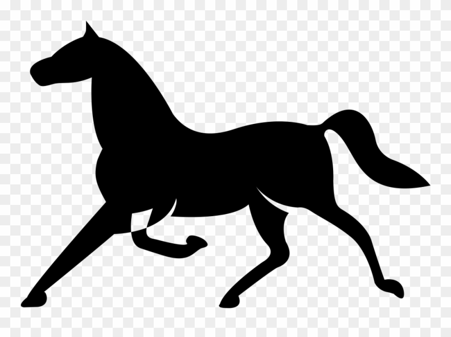 horse clipart shape