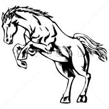 Image result for drawing. Horses clipart mustang horse