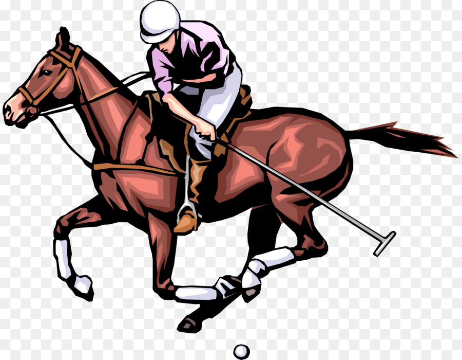 horses clipart polo