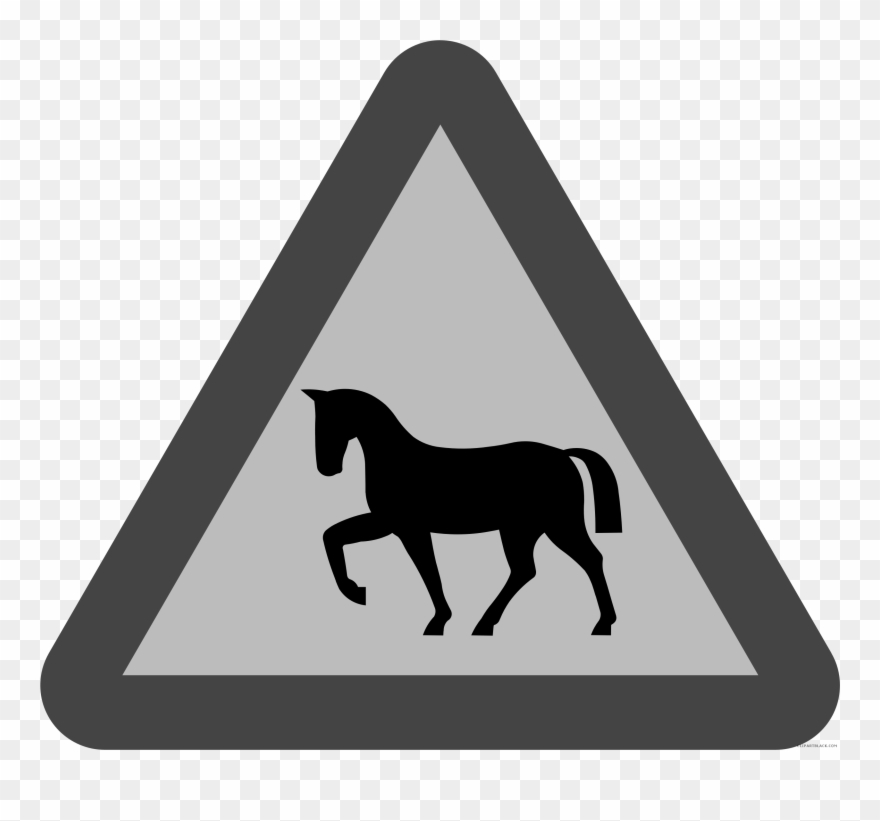 horses clipart sign