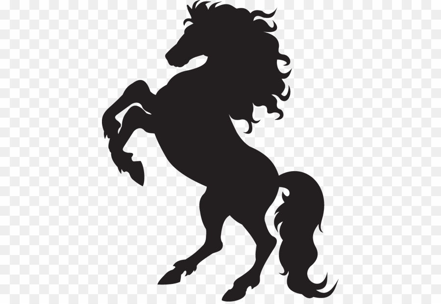 Horses clipart stallion. Silhouette horse png american