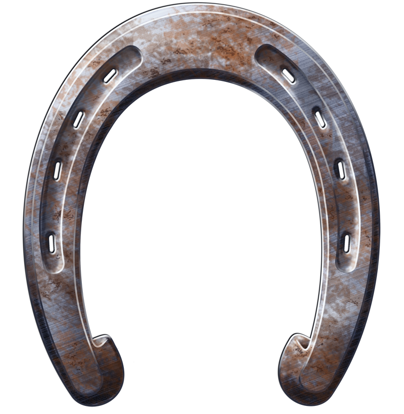 horseshoe clipart fancy
